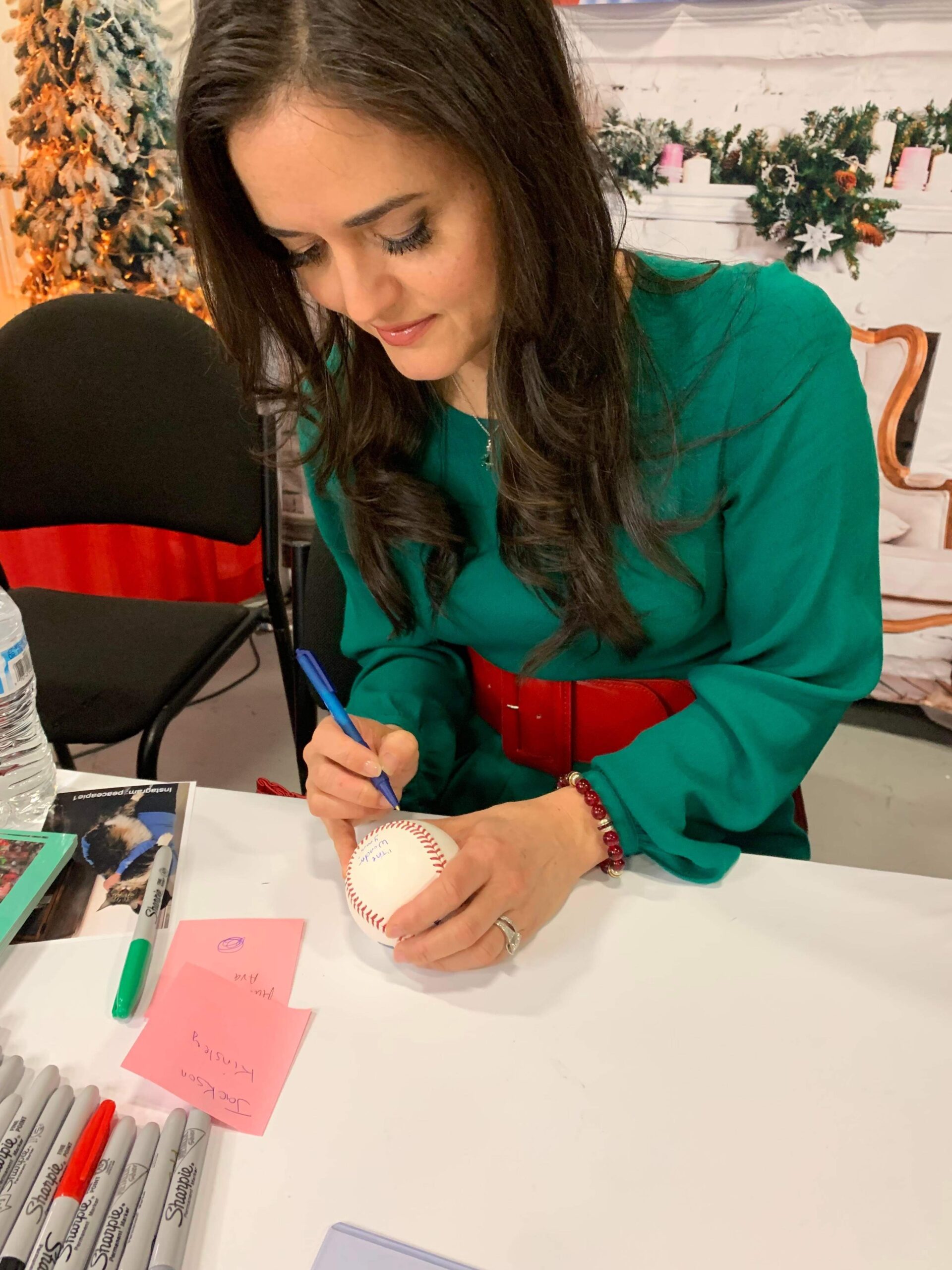 Danica McKellar Autographed Baseball with Inscriptions - Image 2