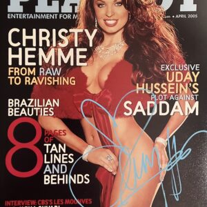 Christy Hemme Autographed 8x10 Photo