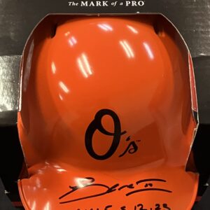 Cedric Mullins Autographed Baltimore Orioles Mini Helmet with Inscription