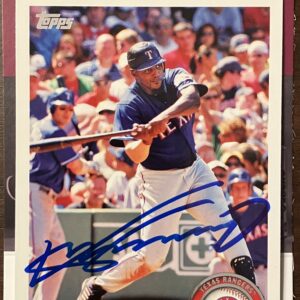 Vladamir Guerrero Autographed 2011 Topps Trading Card
