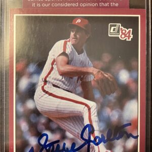 Steve Carlton Autographed 1984 Donruss Action All-Stars