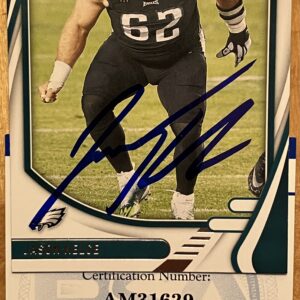 Jason Kelce Autographed 2021 Absolute Football