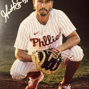 Garrett Stubbs Autographed 8x10 Philadelphia Phillies Photo