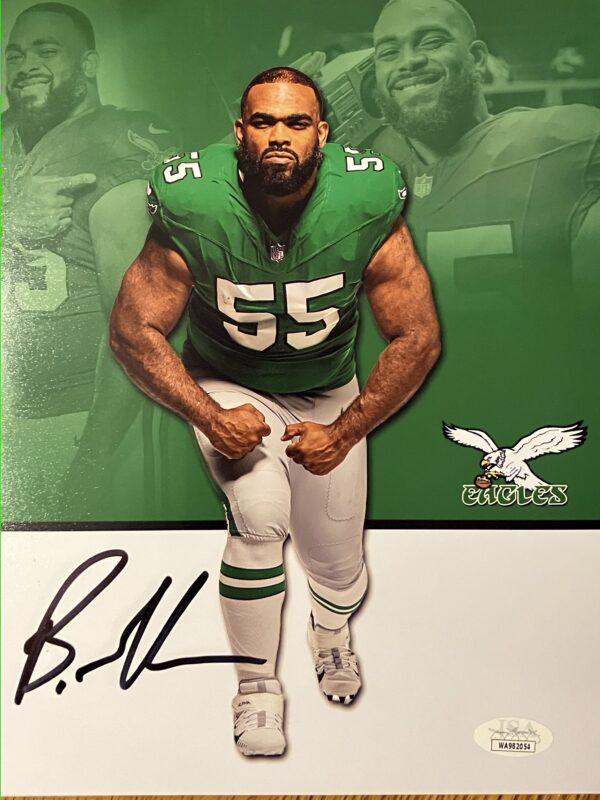 Brandon Graham Autographed Philadelphia Eagles 8x10 Photo