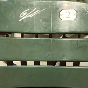 Gunnar Henderson Autographed #2 Camden Yards Stadium Seat Back