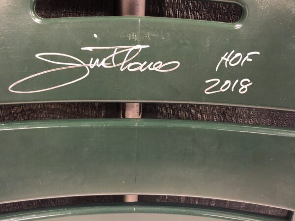 Jim Thome Autographed US Cellular Field Stadium Seat Back with Inscription - Image 2