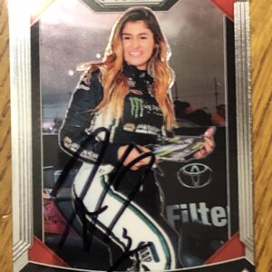 Hailie Deegan Autographed 2019 Panini Prizm Trading Card