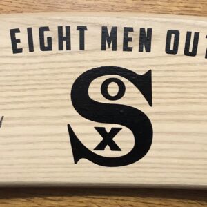 James Read Autographed "Eight Men Out" Custom Wooden Seat Panel with Inscription