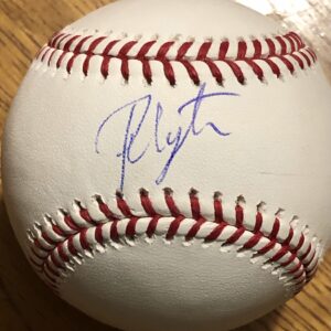 Peyton List Autographed Baseball