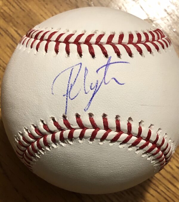 Peyton List Autographed Baseball