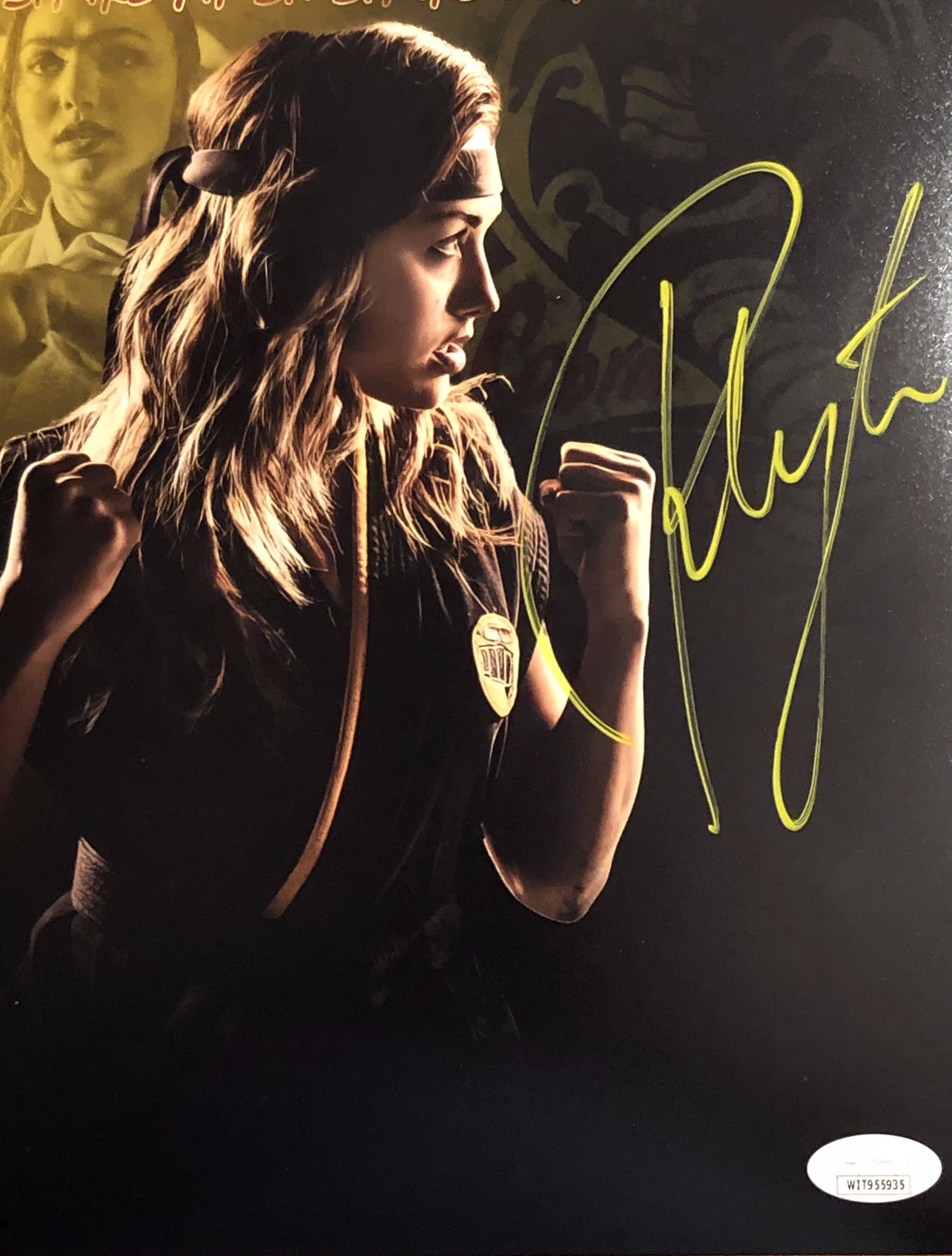 Peyton List Autographed 8x10 Cobra Kai Photo