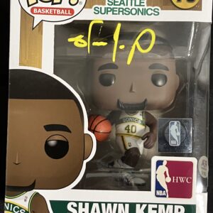 Shawn Kemp Autographed Seattle Supersonics Funko Pop