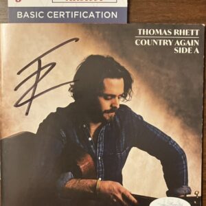 Thomas Rhett Autographed "Country Again Side A" CD Booklet