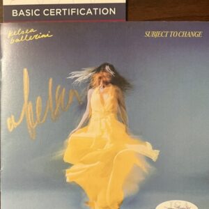 Kelsea Ballerini Autographed "Subject to Change" CD Booklet