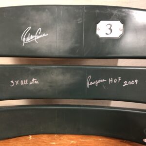 Ruben Sierra Autographed Ballpark at Arlington Stadium Seat Back with Inscriptions
