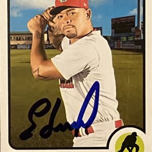 Edmundo Sosa Autographed 2022 Topps Heritage