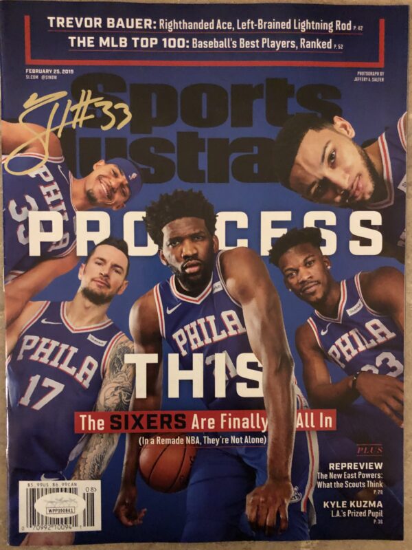 Tobias Harris Autographed Sports Illustrated 2/25/19