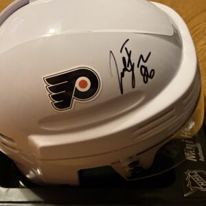 Joel Farabee Autographed Philadelphia Flyers Mini Helmet