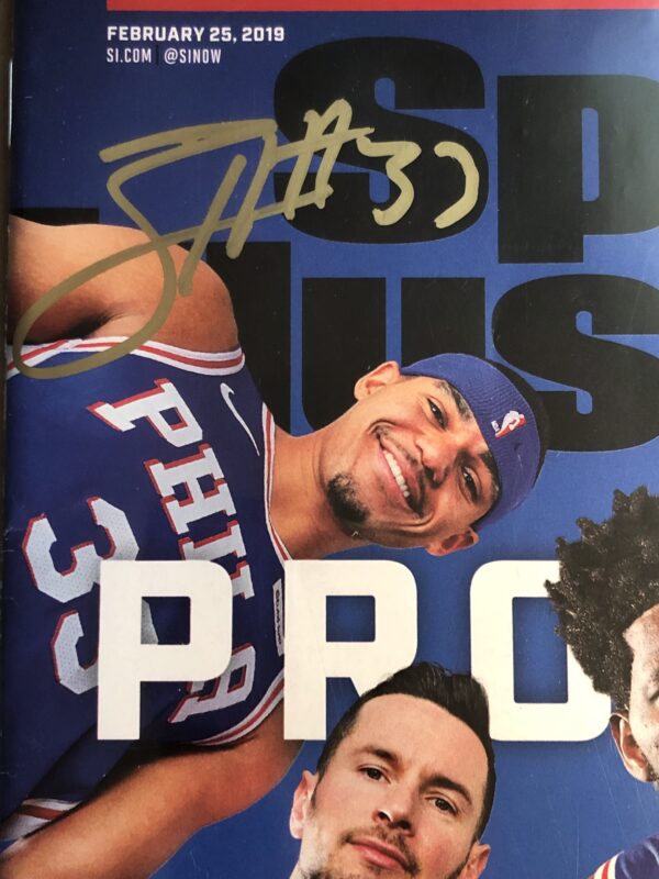 Tobias Harris Autographed Sports Illustrated 2/25/19 - Image 2