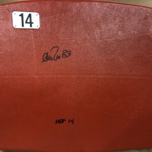 Andre Reed Autographed Rich Stadium Seat Back with Inscription