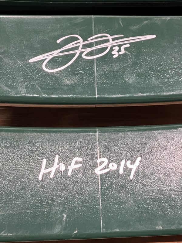 Frank Thomas Autographed US Cellular Field Stadium Seat Back with Inscription - Image 2