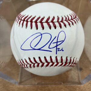 Chase Utley Autographed Baseball