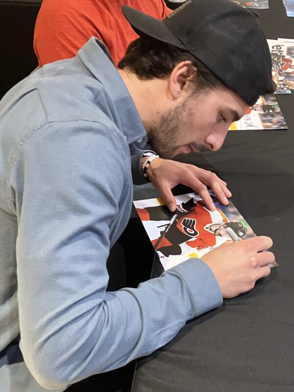 Noah Coates Autographed Philadelphia Flyers 8x10 Photo - Image 2