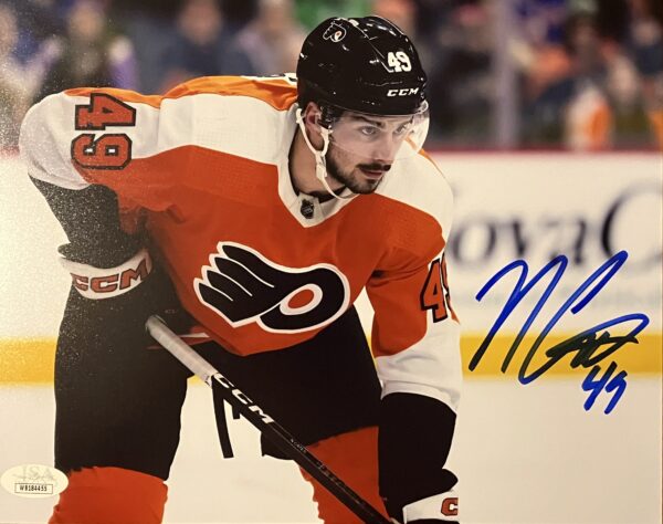 Noah Coates Autographed Philadelphia Flyers 8x10 Photo
