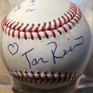 Tara Reid Autographed Baseball with Inscriptions