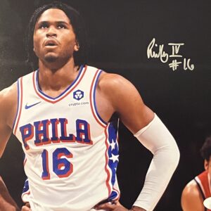 Ricky Council IV Autographed Philadelphia 76ers 8x10 Photo