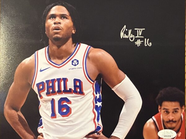 Ricky Council IV Autographed Philadelphia 76ers 8x10 Photo
