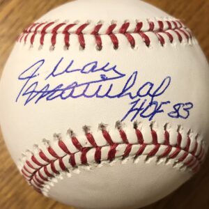 Juan Marichal Autographed Baseball with Inscription