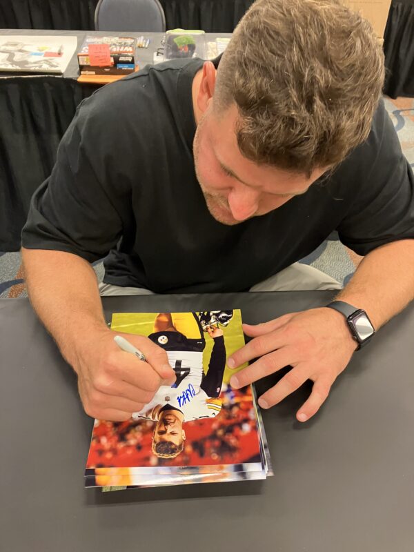 Christian Kuntz Autographed 8x10 Pittsburgh Steelers Photo - Image 2