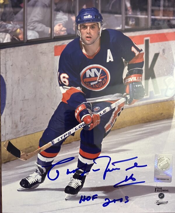 Pat LaFontaine Autographed 8x10 Photo