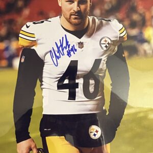 Christian Kuntz Autographed 8x10 Pittsburgh Steelers Photo