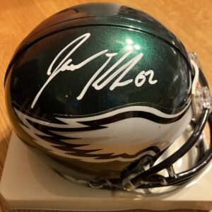 Jason Kelce Autographed Philadelphia Eagles Mini Helmet