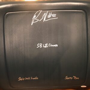Brandon Graham Autographed Lincoln Financial Field Seat Bottom with Inscriptions