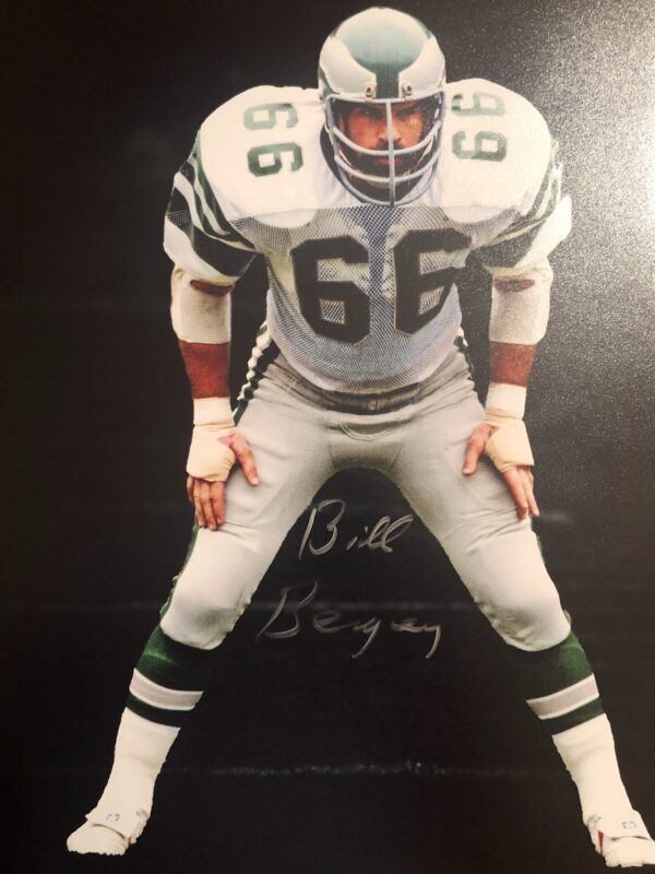 Bill Bergey Autographed Philadelphia Eagles 8x10 Photo