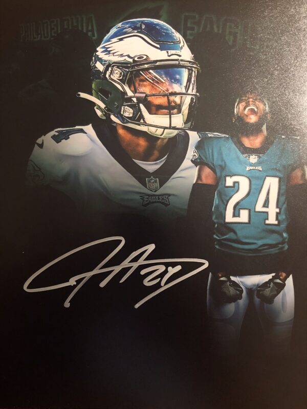 James Bradberry Autographed Philadelphia Eagles 8x10 Photo