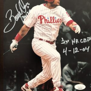 Bobby Abreu Autographed 8x10 Philadelphia Phillies Photo with Inscription