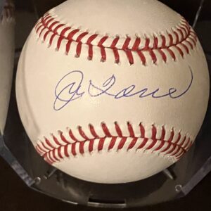 Joe Torre Autographed Major League League Baseball
