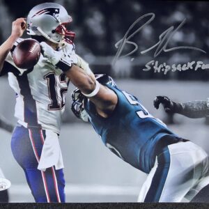 Brandon Graham Autographed Philadelphia Eagles 8x10 Photo with Inscription
