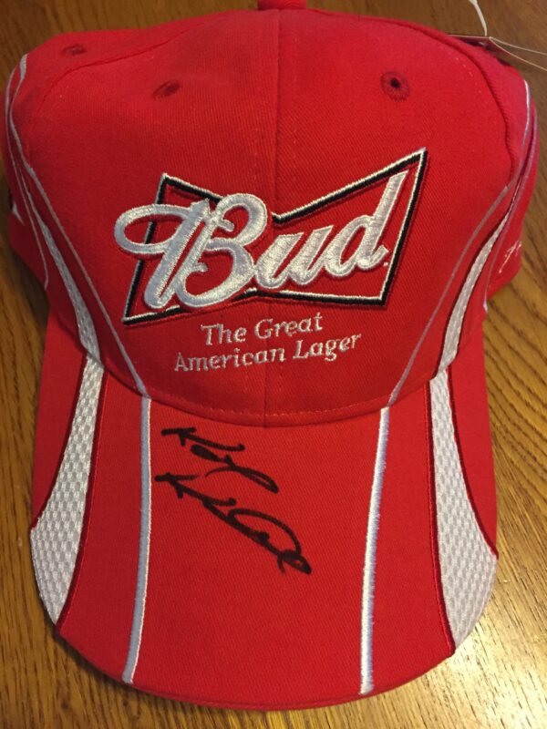 Kasey Kahne Autographed Budweiser Racing Ball Cap
