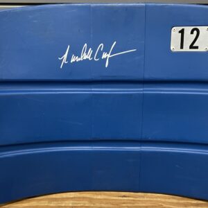 Randall Cunningham Autographed #12 Veterans Stadium Seat Back