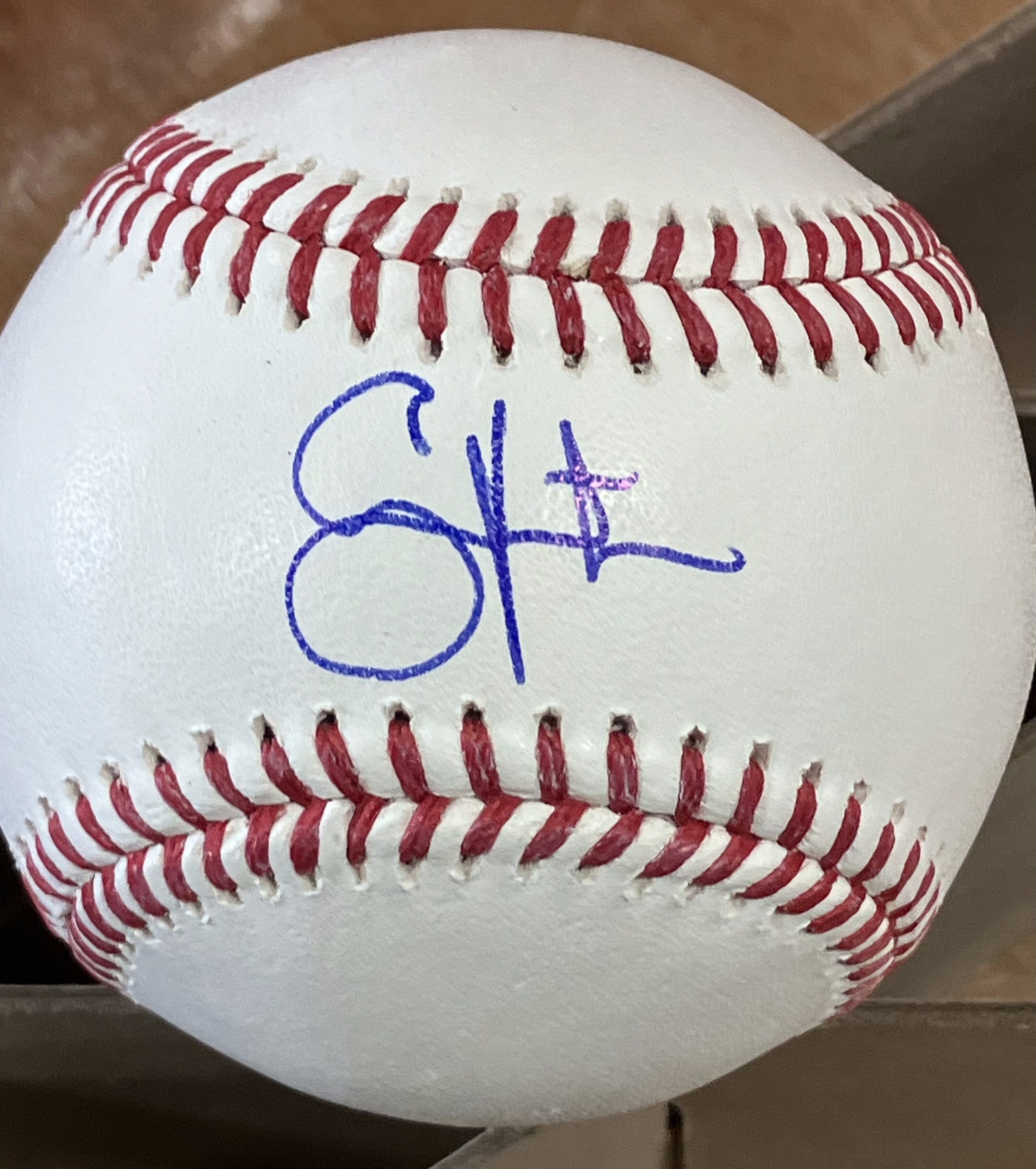 Shane Victorino Autographed Baseball
