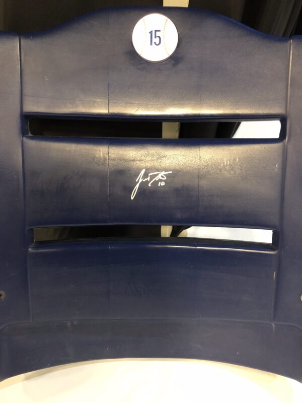 JT Realmuto Autographed Citizens Bank Park Stadium Seat Back