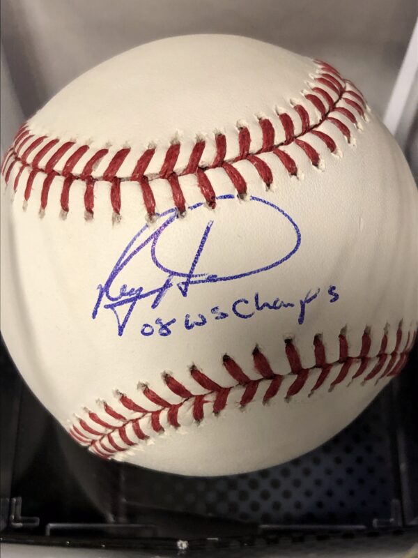 Ryan Howard Autographed Baseball with Inscription