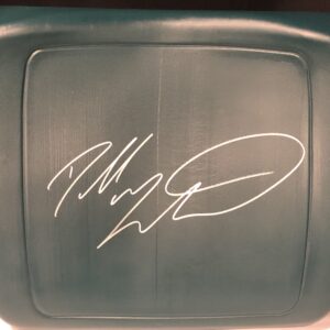 Dallas Goedert Autographed Lincoln Financial Field Stadium Seat Bottom