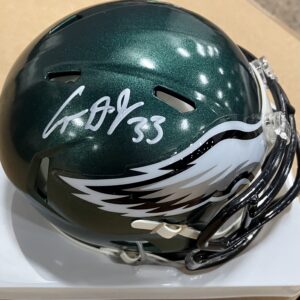 Cooper DeJean Autographed Philadelphia Eagles Mini Helmet