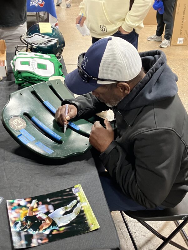 Tim Raines Autographed US Cellular Field Seat Back with Inscription - Image 3